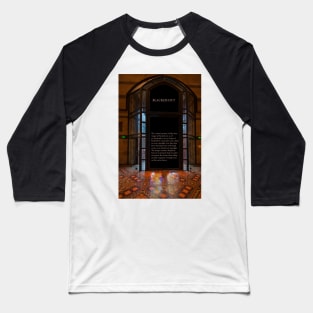 Entrance to St Paul's Melbourne Baseball T-Shirt